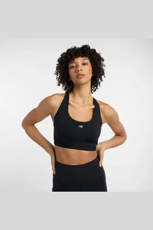 New Balance Damen NB Essential Run Bra in , Poly-Strick, Größe L