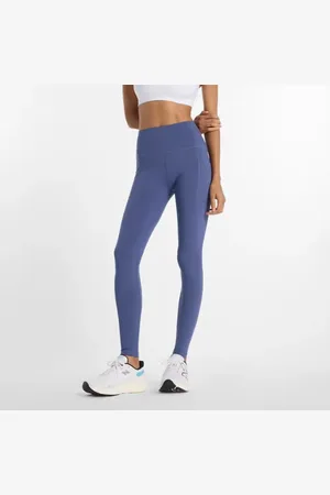 New Balance Damen NB Sleek Pocket High Rise Legging 27" in , Poly-Strick, Größe L