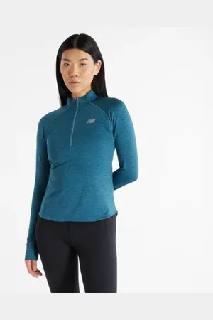 New Balance Damen Athletics Heat Grid 1/2 Zip in , Poly Knit, Größe 2XL