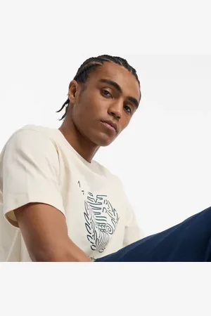 New Balance Herren Debut Sculpture T-Shirt in , Baumwolle, Größe 2XL
