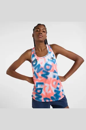 New Balance Damen London Edition Printed Athletics Tank in , Poly Knit