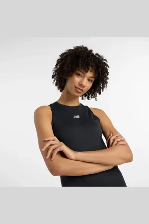 New Balance Damen Jacquard Slim Tank in , Poly Knit