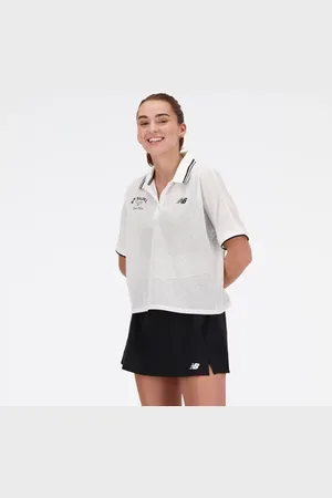 New Balance Damen Mesh Tournament Polo in , Größe XL