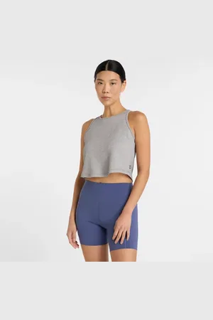 New Balance Damen Novelty Rib Tank in , Poly-Strick, Größe L