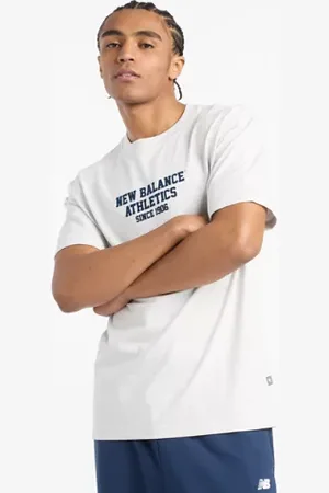 New Balance Herren Varsity Graphic T-Shirt in , Baumwolle, Größe 2XL