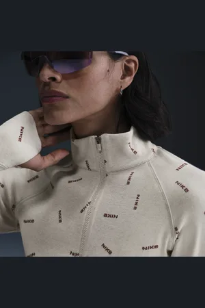 Nike Sportswear Collection schmales Longsleeve mit 1/2-Reißverschluss und Logo (Damen)