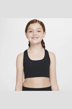 Nike One länger geschnittener Sport-BH für ältere Kinder (Mädchen)