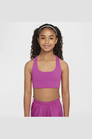 Nike One länger geschnittener Sport-BH für ältere Kinder (Mädchen)