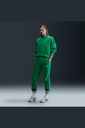 Nike Sportswear Phoenix Fleece Damen-Trainingshose mit mittelhohem Bund