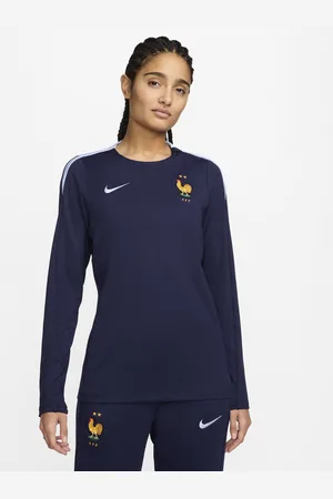 Nike FFF Strike Dri-FIT-Fußballoberteil mit Rundhalsausschnitt (Damen)