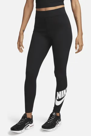 Nike Sportswear Classics Leggings mit hohem Bund und Grafik für Damen