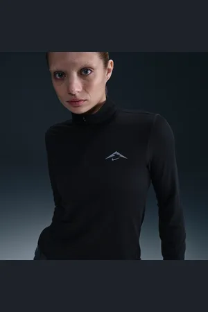 Nike Trail Dri-FIT-Midlayer-Laufoberteil mit Viertelreißverschluss (Damen)