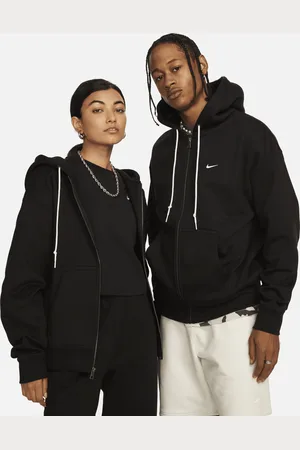 Nike Solo Swoosh Herren-Hoodie mit durchgehendem Reißverschluss