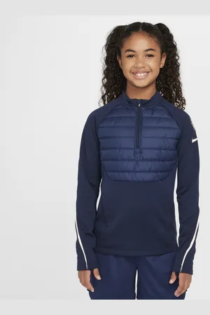 Nike FC Chelsea Academy Winter Warrior Therma-FIT Fußball-Drill-Oberteil (ältere Kinder)