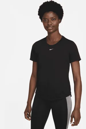 Nike Dri-FIT One Kurzarm-Oberteil mit Standardpassform für Damen