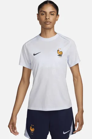 Nike FFF Academy Pro Away Dri-FIT Pre-Match-Fußballoberteil für Damen
