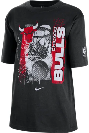 Nike Chicago Bulls Courtside NBA-T-Shirt (Damen)