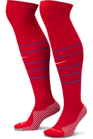 Nike FFF Strike Home kniehohe Fußballsocken mit Dri-FIT-Technologie