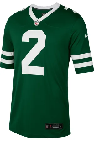 Nike Zach Wilson New York Jets NFL Game American Football-Trikot (Herren)