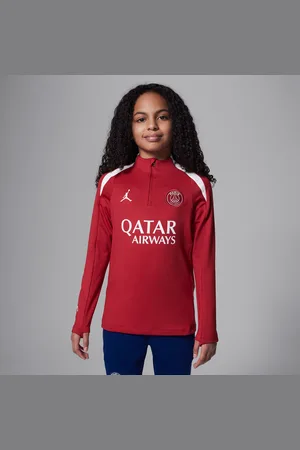 Jordan Paris Saint-Germain Strike Fourth Fußball-Drill-Strickoberteil mit Dri-FIT-Technologie (ältere Kinder)