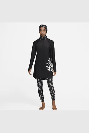 Nike Victory Print schmale Schwimm-Leggings für Damen