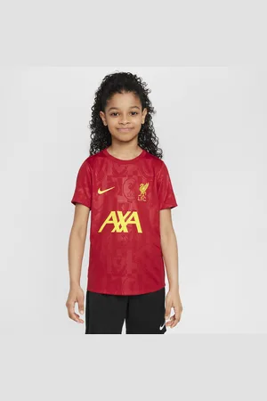 Nike FC Liverpool Academy Pro Dri-FIT Pre-Match Kurzarm-Fußballoberteil (ältere Kinder)
