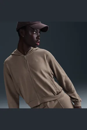 Nike Sportswear Chill Terry Hoddie aus French Terry mit durchgehendem Reißverschluss für Damen