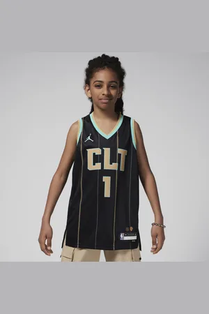 Jordan LaMelo Ball Charlotte Hornets 2022/23 City Edition Dri-FIT NBA Swingman Trikot für ältere Kinder (Jungen)