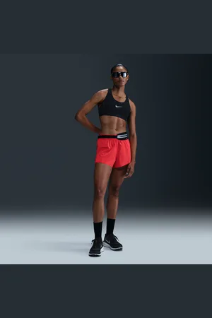 Nike Swft Dri-FIT 2-in-1-Laufshorts mit mittelhohem Bund (Damen)