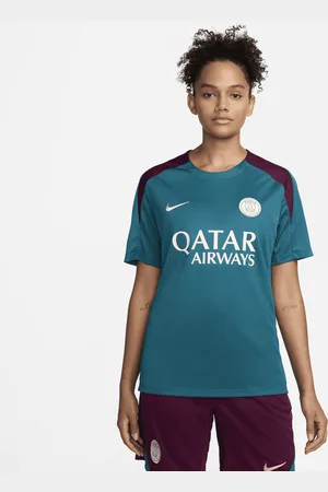 Nike Paris Saint-Germain Strike Dri-FIT Kurzarm-Fußballoberteil aus Strickmaterial (Herren)