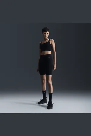 Nike Zenvy Biker-Shorts mit sanftem Halt und hohem Taillenbund für Damen (ca. 20 cm)