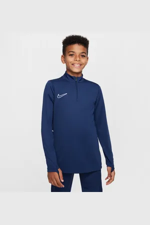 Nike Academy Dri-FIT Fußballtrainings-Longsleeve mit 1/4-Reißverschluss (ältere Kinder)