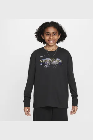 Nike Golden State Warriors Essential NBA Max90 Longsleeve (ältere Kinder, Jungen)