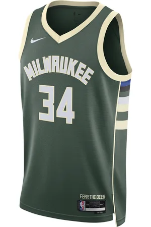Nike Milwaukee Bucks Icon Edition 2022/23 Dri-FIT NBA Swingman Trikot für Herren
