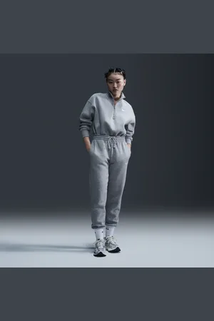Nike Sportswear Phoenix Fleece Damen-Trainingshose mit mittelhohem Bund