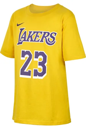 Nike LeBron James Los Angeles Lakers NBA-T-Shirt für ältere Kinder (Jungen)