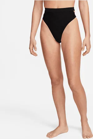 Nike Swim Damen-Bikinihose mit hohem Bund und Ausschnitt