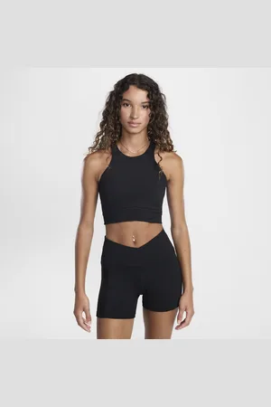 Nike One Twist leicht gefütterter Sport-BH mit leichtem Halt und hohem Ausschnitt (Damen)