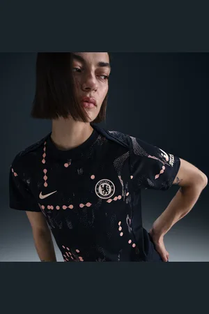 Nike FC Chelsea Academy Pro SE kurzärmliges Pre-Match-Fußballoberteil mit Dri-FIT-Technologie (Damen)
