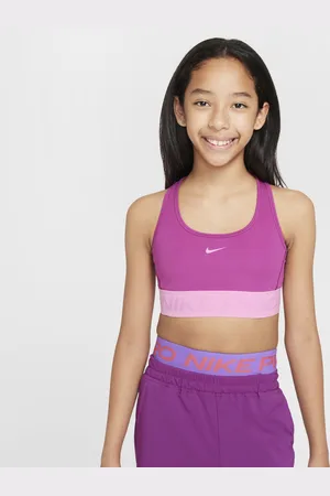 Nike Pro Swoosh Sport-BH für Mädchen