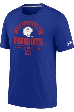 Nike Historic (NFL Patriots) Tri-Blend-T-Shirt für Herren