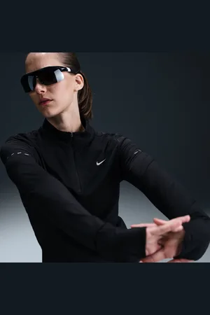 Nike Swift Dri-FIT UV-Laufoberteil mit Viertelreißverschluss (Damen)