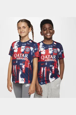 Nike Paris Saint-Germain Academy Pro Home Dri-FIT kurzärmeliges Pre-Match-Fußballoberteil für ältere Kinder