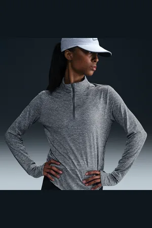 Nike Swift Dri-FIT UV-Laufoberteil mit Viertelreißverschluss (Damen)