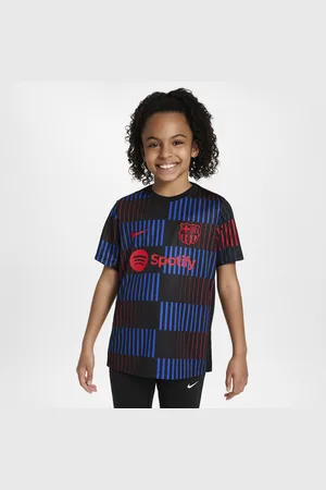 Nike FC Barcelona Academy Away Dri-FIT kurzärmeliges Pre-Match-Fußballoberteil (ältere Kinder)