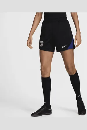 Nike FC Barcelona Strike Dri-FIT Strick-Fußballshorts für Damen