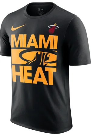 Nike Miami Heat Courtside NBA-T-Shirt für Herren