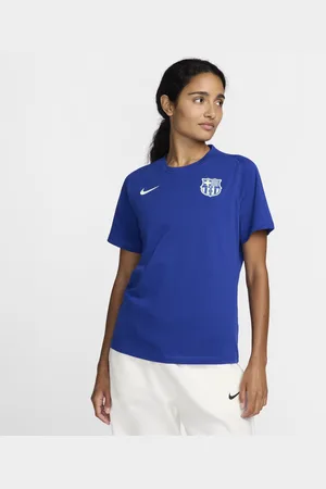 Nike FC Barcelona Travel Kurzarm-Fußballoberteil