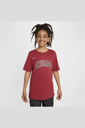 Nike Chicago Bulls City Edition NBA-T-Shirt mit Logo für ältere Kinder