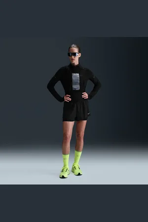 Nike Swft Dri-FIT 2-in-1-Laufshorts mit mittelhohem Bund (Damen)